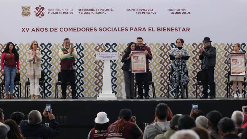 Celebra Gobierno de la CDMX el XV Aniversario de Comedores Sociales para el Bienestar 