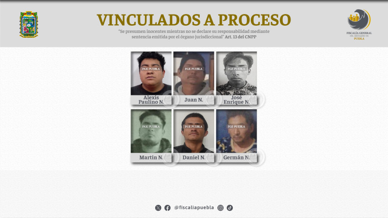 Vinculados a proceso 6 por violencia familiar en Puebla, Puebla 
