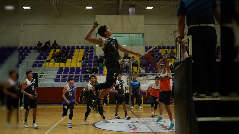 Bravos Uruapan y Uvaq Morelia, campeones del Festival Estatal de Voleibol Sub-23  