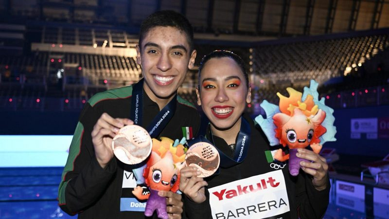 México suma otras dos plazas olímpicas en natación para París 2024 