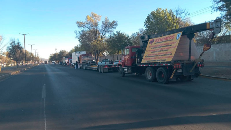 Pacífica, manifestación de transportistas en Querétaro: Samuel Mena  