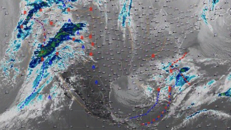 Sexta tormenta invernal y frente frío número 33 ocasionarán lluvias muy fuertes en Baja California 