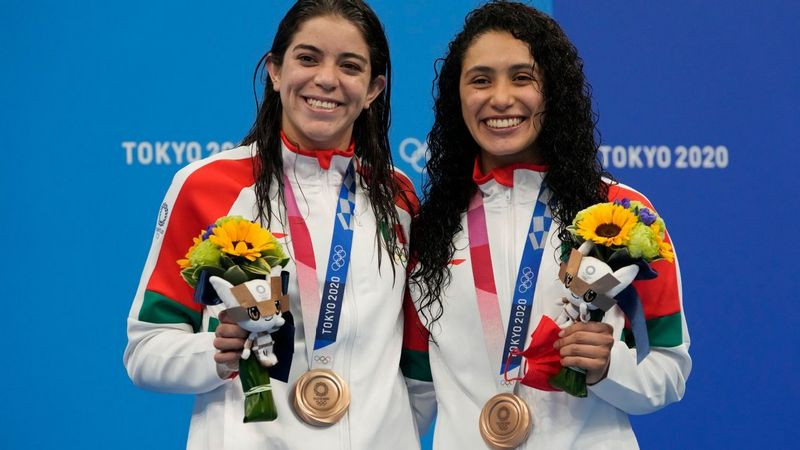Alejandra Orozco y Gabriela Agúndez consiguen para México plaza olímpica a París 2024 