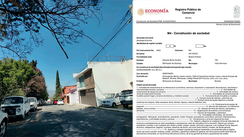 Gobierno de Michoacán entregó contrato de millones de pesos a empresa fantasma de Morelia