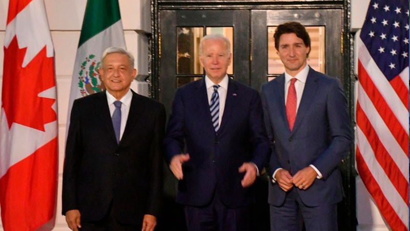 En Canadá, AMLO, Joe Biden y Justine Trudeau se reunirán para Cumbre de Líderes de América del Norte 