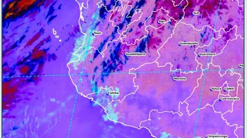 Se pronostican lluvias aisladas y bancos de niebla para esta noche en regiones de Michoacán 