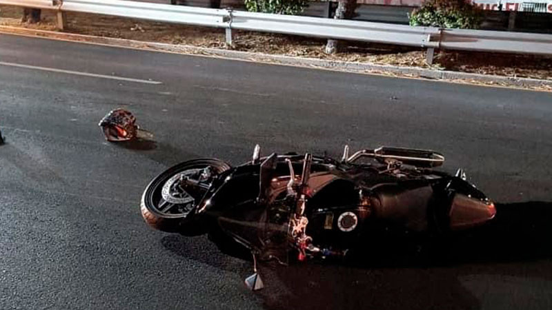 Motociclista muere en la avenida Bernardo Quintana, en Querétaro capital 