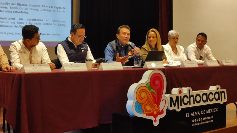 Más de 80 actividades turísticas en Michoacán durante Semana Santa: Roberto Monroy 