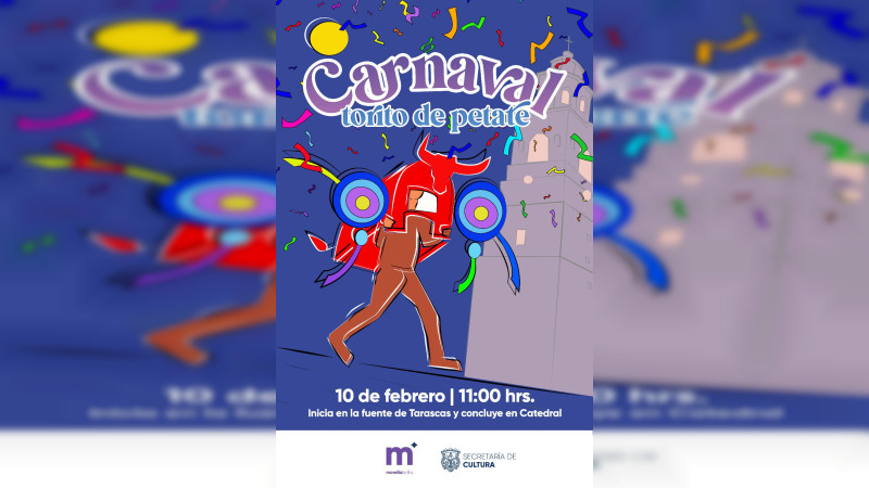 Todo listo para el Carnaval del Torito de Petate 