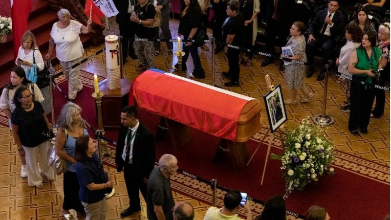 Llevan a cabo funeral de Estado de Sebastián Piñera, expresidente de Chile 