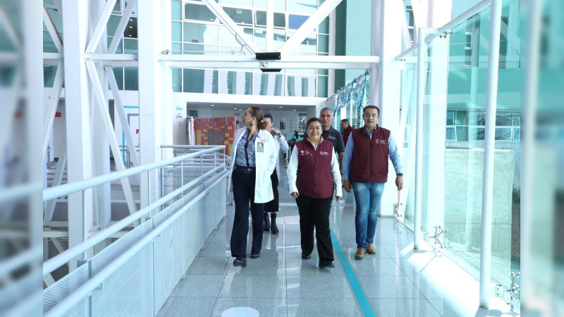  Garantiza SSM atención médica a  menores en el Hospital Infantil de Morelia