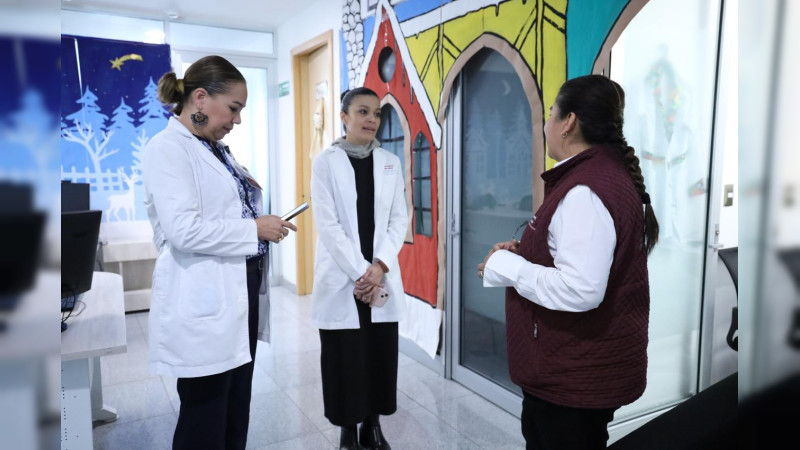  Garantiza SSM atención médica a  menores en el Hospital Infantil de Morelia