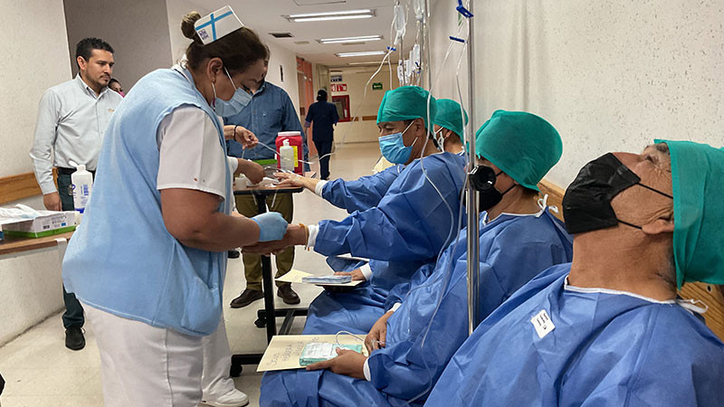 Logran especialistas de Issste Michoacán mejorar la visión de 751 pacientes 