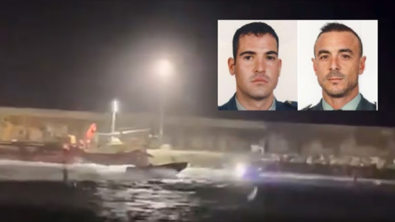 Traficantes arrollan con lancha a Policías de España: Quitan la vida a dos y hay 8 detenidos 