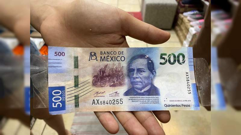 Alertan por circulación de billetes falsos en Yucatán 