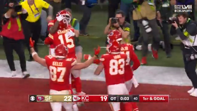 Kansas City vence a San Francisco y gana el Super Bowl LVIII