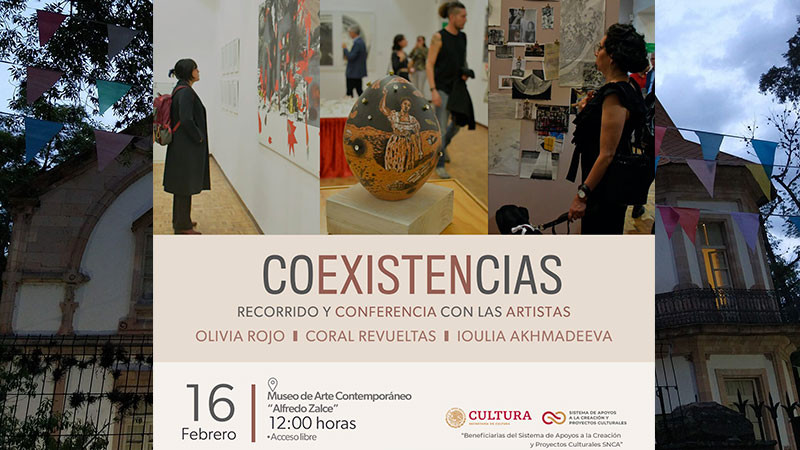 Tres mujeres artistas invitan a un recorrido por su obra en museo de Morelia, Michoacán  