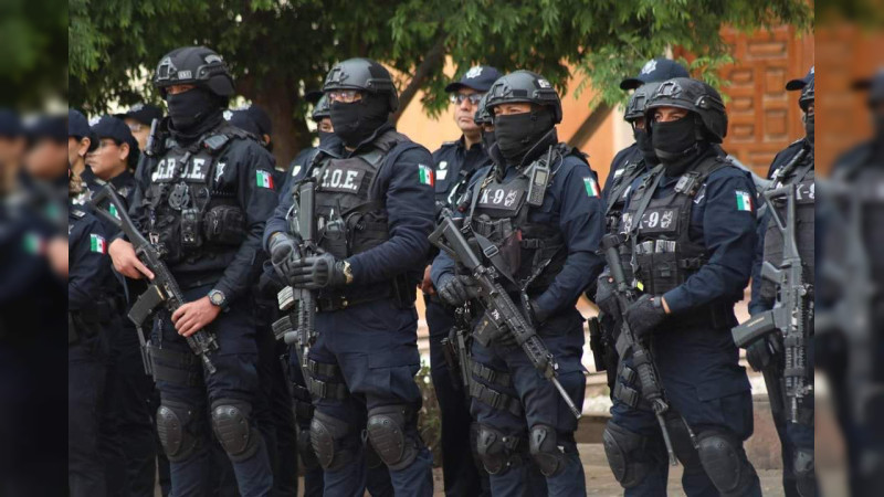 Policía Estatal de Querétaro celebra 50 años  