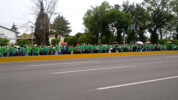 Caos vehicular en Morelia por marchas de la CNTE y STASPE; amenazan con boicotear elecciones - Foto 1 