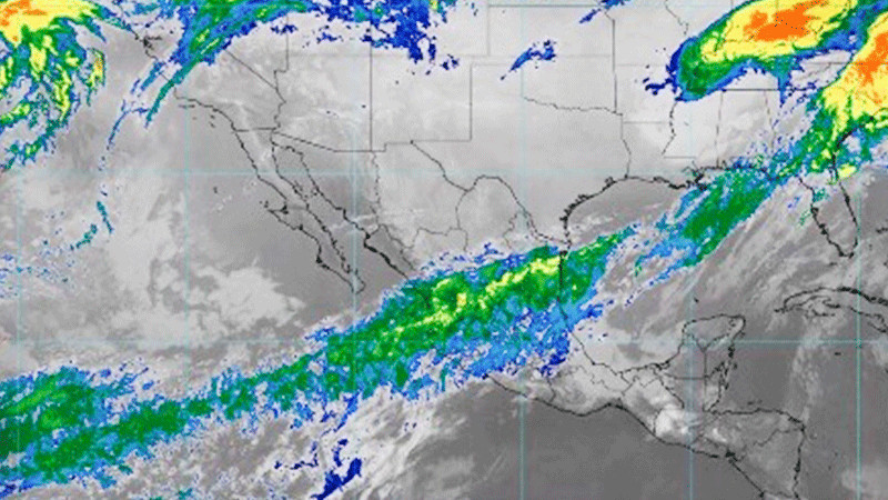 Frente frío 34 ocasionará lluvias intensas en Chiapas, Tabasco y Veracruz 