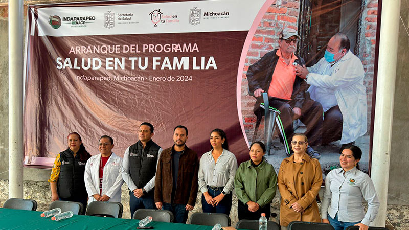 Según sector salud, servicios médicos gratuitos llegan al 85 por ciento de Michoacán 