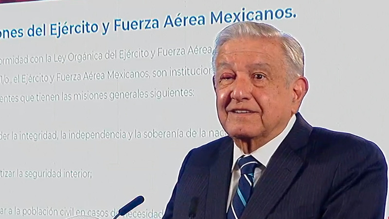 México "está en paz" de cara a elecciones, asegura AMLO 