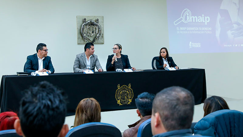 La Universidad Michoacana, busca ser referente en transparencia y protección de datos 