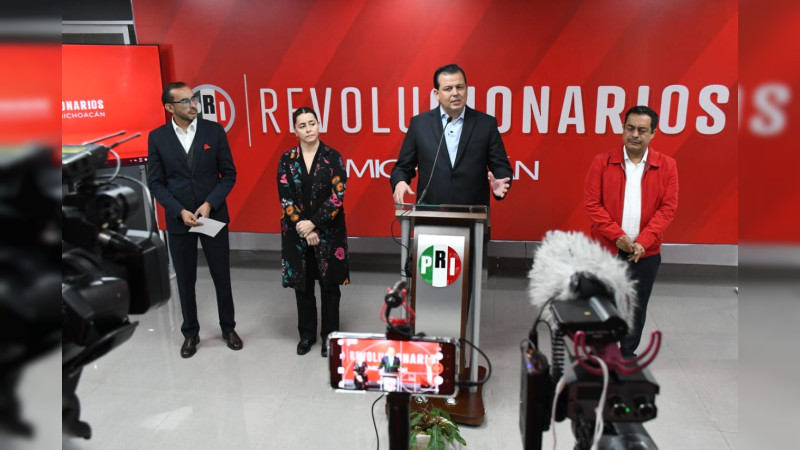 PRI Michoacán no generará falsas expectativas a priistas competitivos: Memo Valencia 