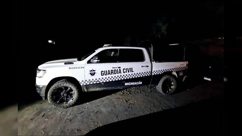 Delincuentes clonan patrulla de la Guardia Civil en Apatzingán, Michoacán: Policías y Ejército aseguran la unidad 