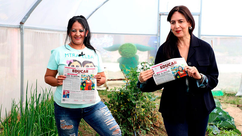 Kínder michoacano gana premio nacional con proyecto sobre el uso de parcelas 