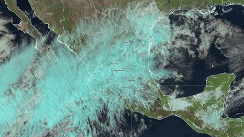 Esta noche se esperan lluvias fuertes en Jalisco y Nayarit 