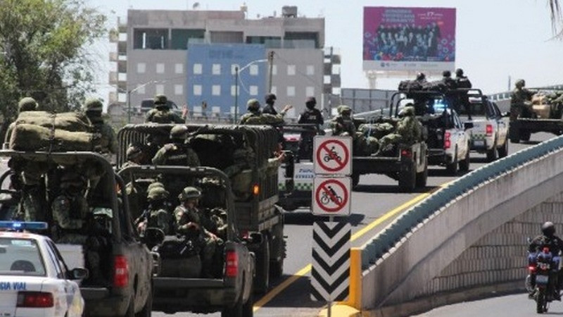 Arriban 500 militares más a Celaya para reforzar seguridad 
