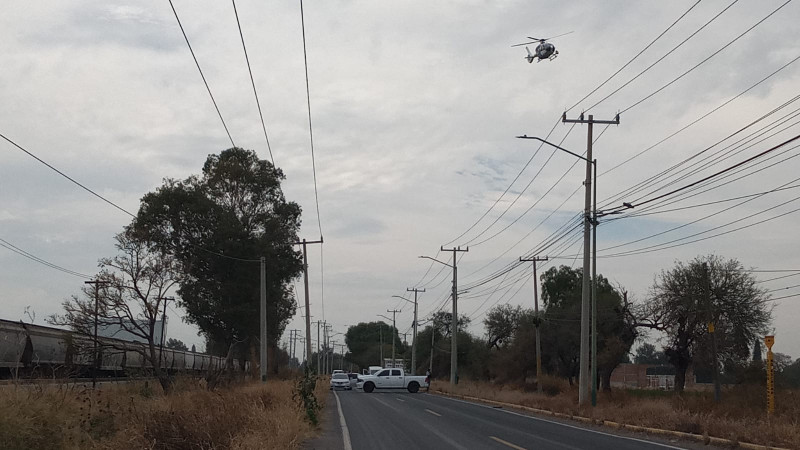 Se desata persecución en Villagrán, Guanajuato; hay un abatido y dos detenidos 