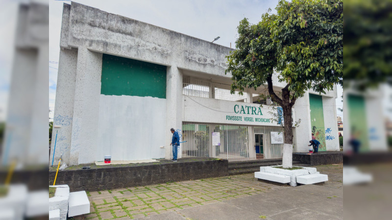 Gobierno de Uruapan avanza en el programa de rehabilitación de espacios públicos