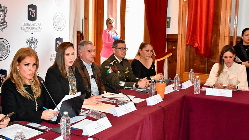 Fundamental, participación ciudadana en materia de seguridad: diputadas michoacanas 