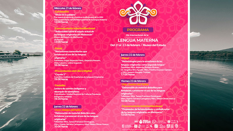 Esto hará el Museo del Estado de Michoacán para celebrar el Día de la Lengua Materna 