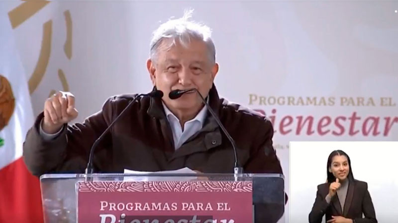 Me retiro tranquilo, quien me va a sustituir tiene el mismo pensamiento, mismas ideas: AMLO en Michoacán 