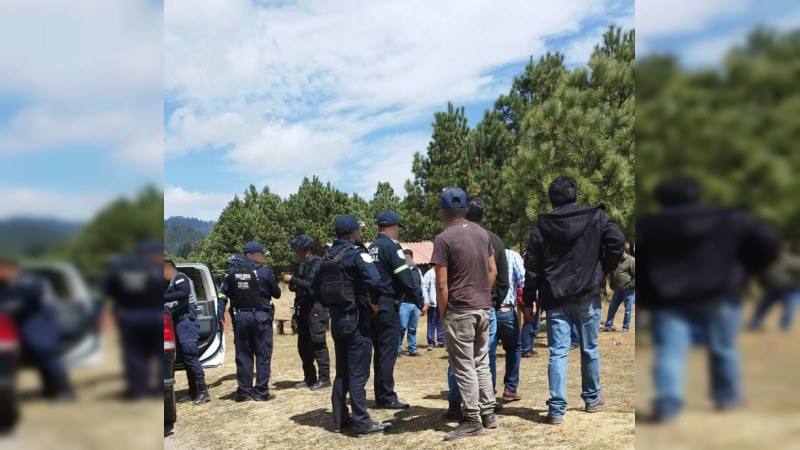 Detienen a banda delictiva, intentaban robar una pipa de agua en La Marquesa; habitantes casi los linchan