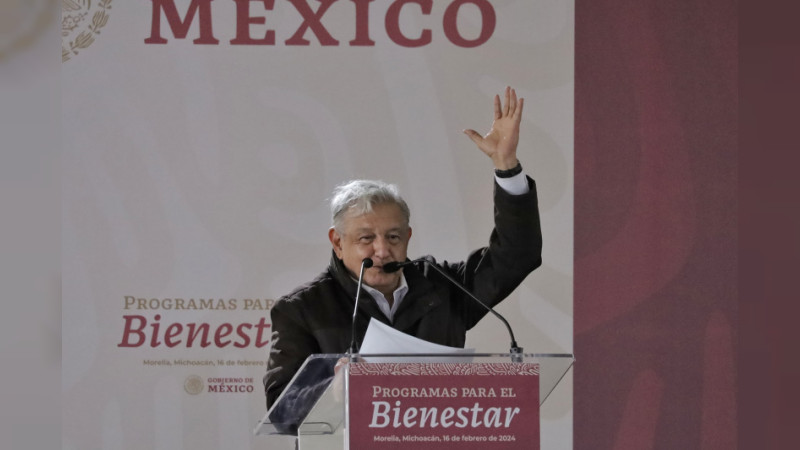 Se compromete AMLO a volver a Michoacán antes de terminar su mandato 