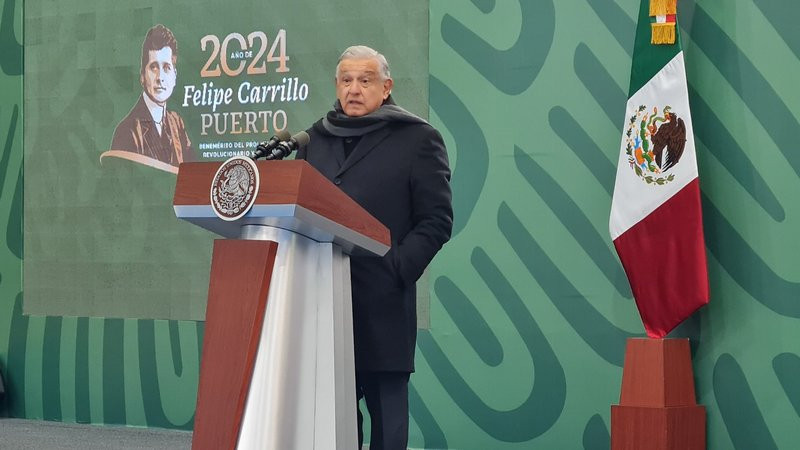 AMLO reafirma en Puebla que México tendrá el mejor sistema de salud en el mundo 