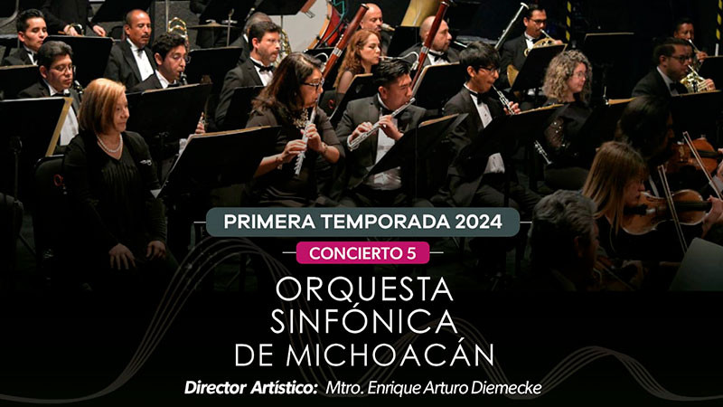 Jesús Medina y Miguel Villanueva, en el próximo concierto de la Orquesta Sinfónica de Michoacán 