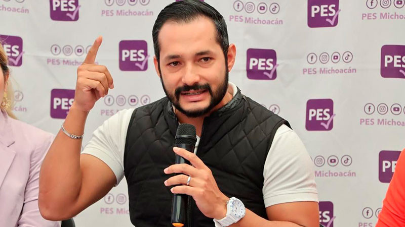PES abre candidaturas a nuevos perfiles michoacanos: Eder López García  
