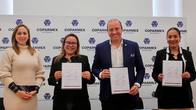 Icatmi certificará a empresas de la Coparmex Michoacán 