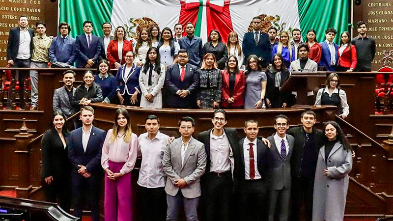En Parlamento Juvenil Universitario, detona Congreso soluciones a problemas sociales