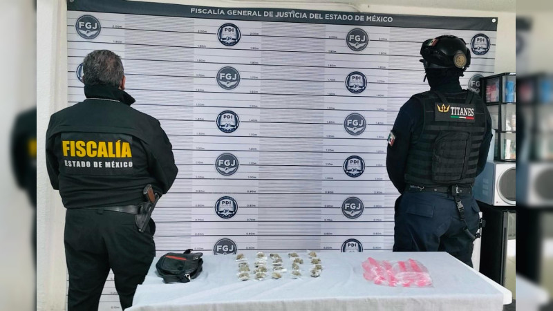 Fiscalía de Nezahualcóyotl, Edomex, revienta tiendita de cannabis 