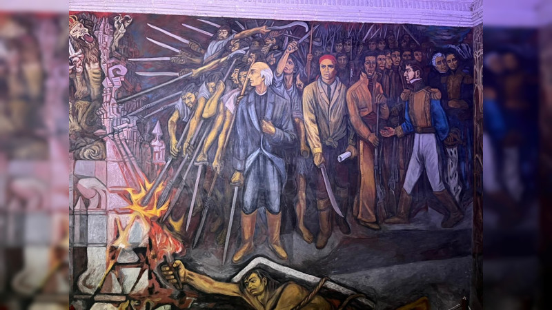 Conoce la historia de Michoacán a través de los murales de Zalce