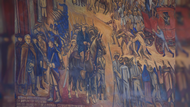 Conoce la historia de Michoacán a través de los murales de Zalce