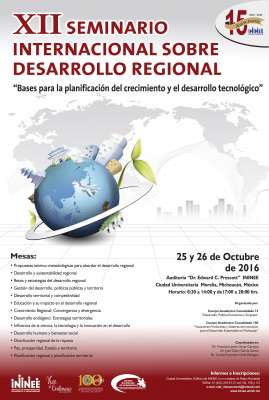  Seminario Internacional sobre Desarrollo Regional en Morelia  