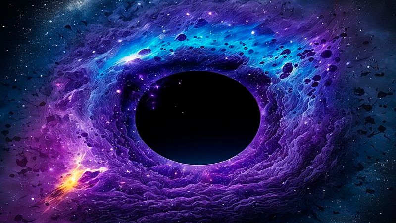 Expertos descubren agujero negro supermasivo que podría absorber al Sol 