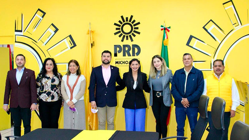 Reconoce PRD el gobierno de Araceli Saucedo, en Salvador Escalante 
